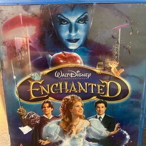 Disney Enchanted Blu-ray with Blue and Purple Cover